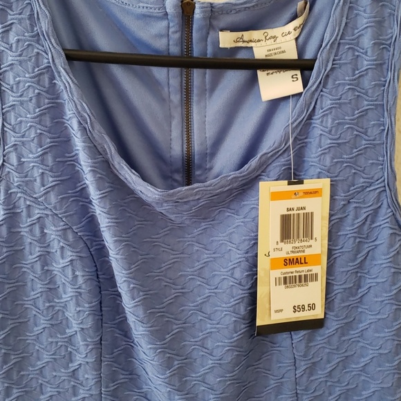 Blue crochet sundres NWT - Picture 3 of 4